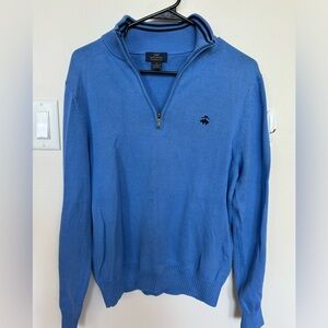 Brooks Brothers Women’s Supima Cotton Pull Over Blue Sweater. Size small.